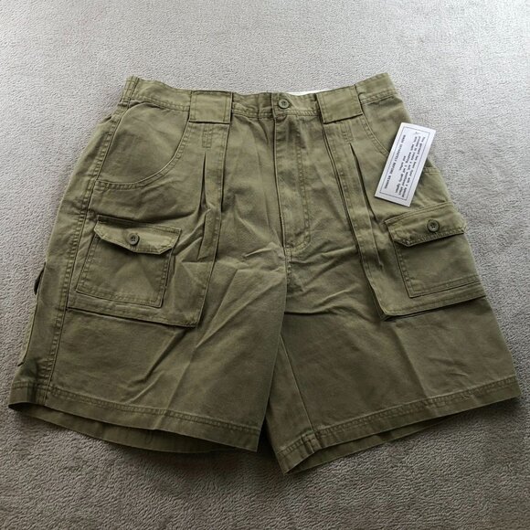NWT Red Head Mens Cargo Shorts Size 36 Relaxed Fit Khaki Outdoors Utility Casual - Picture 11 of 12